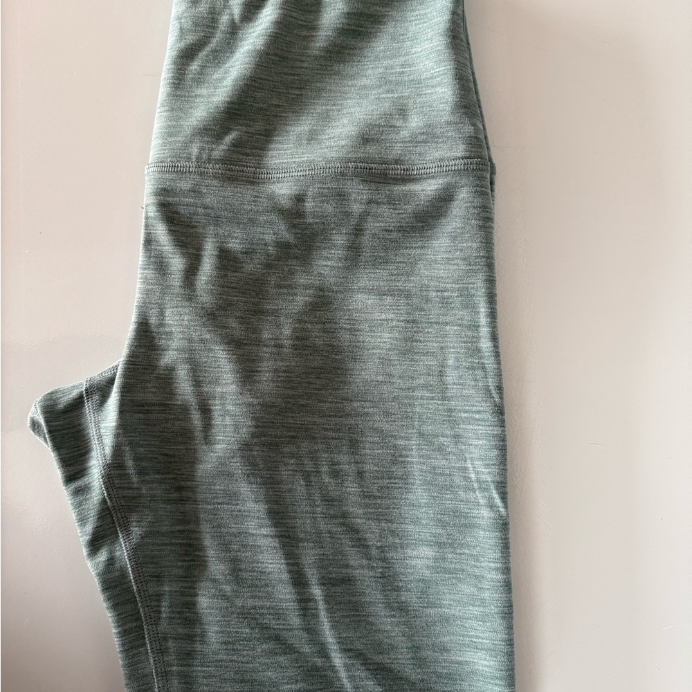 lululemon athletica Heathered Green/Grey Leggings